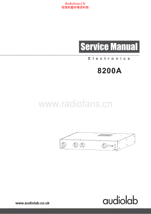 Audiolab-8200A-int-sm维修电路原理图.pdf