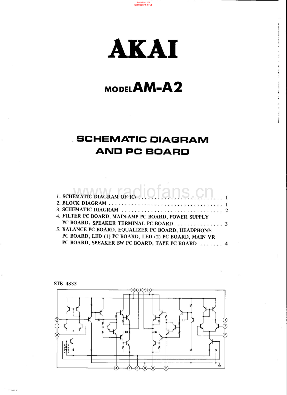 Akai-AMA2-int-sm维修电路原理图.pdf_第1页