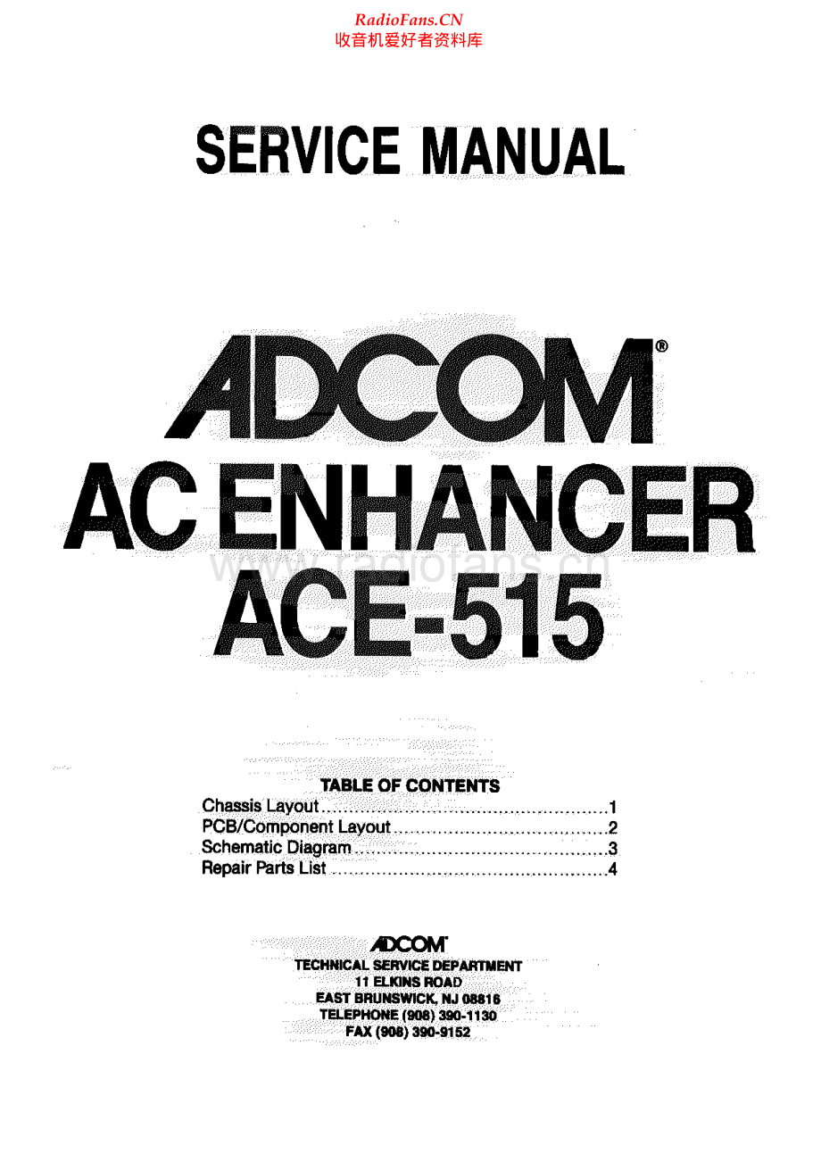 Adcom-ACE515-acc-sm维修电路原理图.pdf_第1页