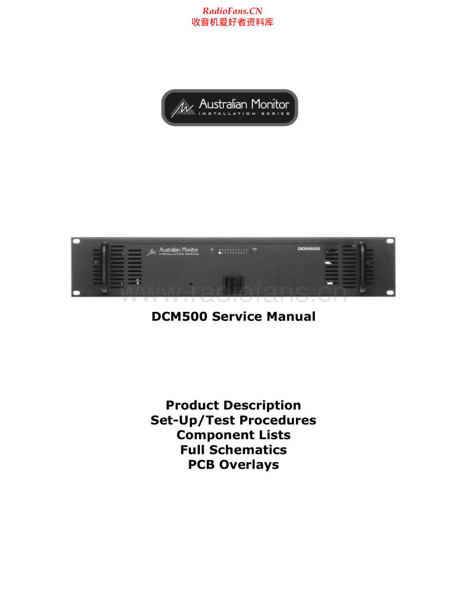AustralianMonitor-DCM500-pwr-sm维修电路原理图.pdf_第1页