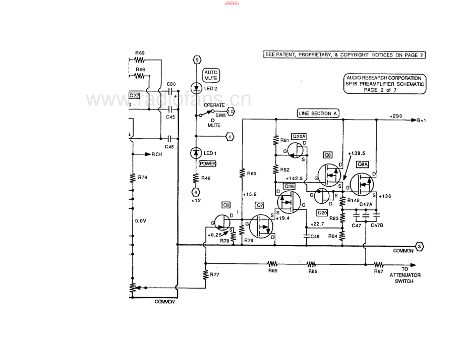AudioResearch-SP15-pre-sch维修电路原理图.pdf_第2页