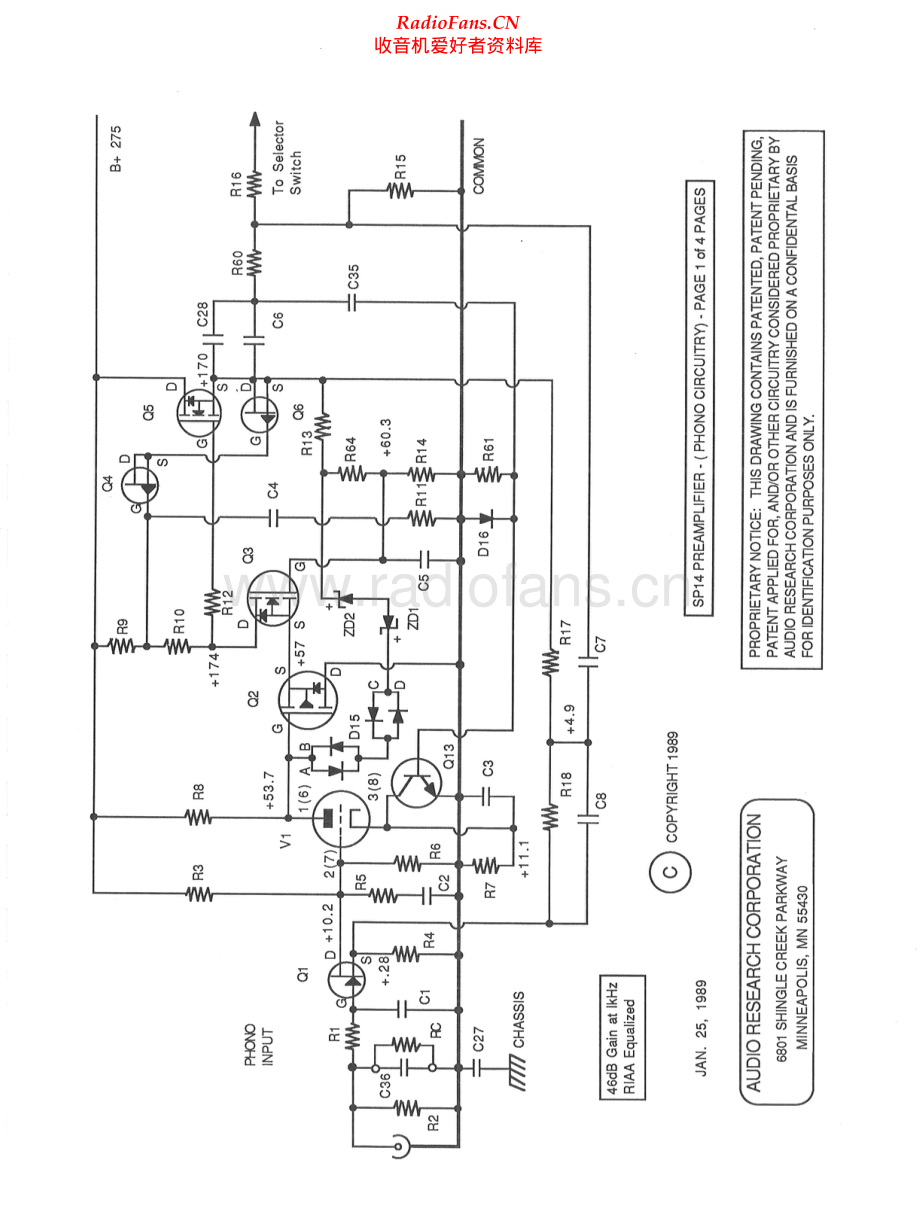 AudioResearch-SP14-pre-sch维修电路原理图.pdf_第2页