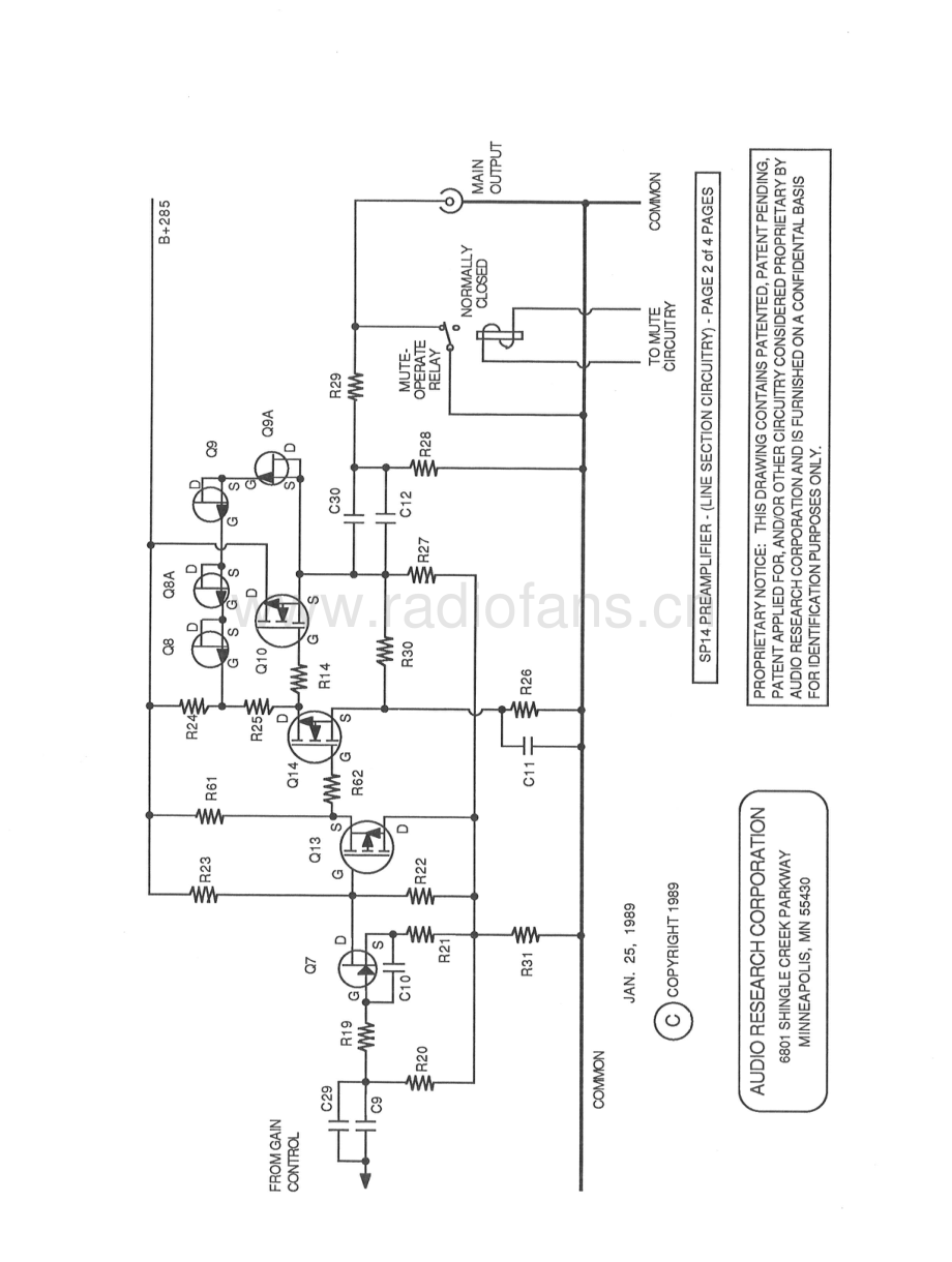 AudioResearch-SP14-pre-sch维修电路原理图.pdf_第3页