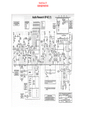 AudioResearch-SP6C-pre-sch维修电路原理图.pdf
