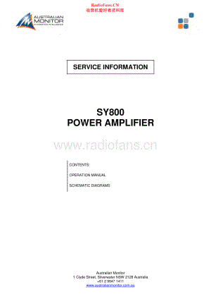 AustralianMonitor-SY800-pwr-sm维修电路原理图.pdf
