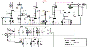 AudioNote-M10-pre-sch维修电路原理图.pdf