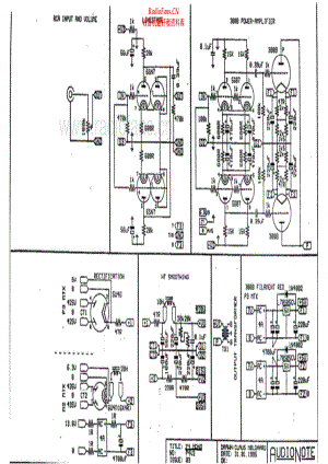 AudioNote-P4-pwr-sch维修电路原理图.pdf