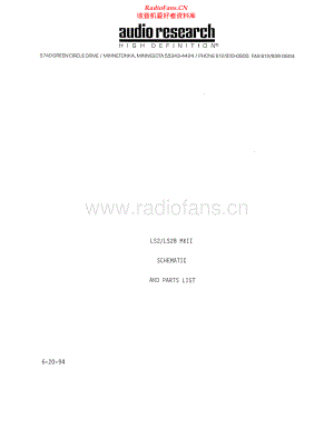 AudioResearch-LS2-pre-sm维修电路原理图.pdf