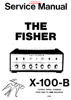 Fisher-X100B-int-sm维修电路原理图.pdf