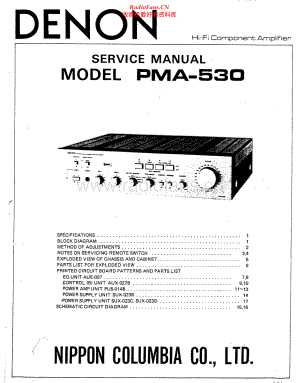 Denon-PMA530-int-sm维修电路原理图.pdf