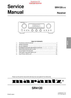 Marantz-SR4120-avr-sm 维修电路原理图.pdf