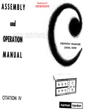 HarmanKardon-CitationIV-pre-ai维修电路原理图.pdf