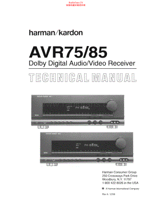 HarmanKardon-AVR75-avr-sm维修电路原理图.pdf