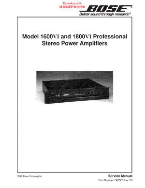 Bose-1800VI-pwr-sm维修电路原理图.pdf
