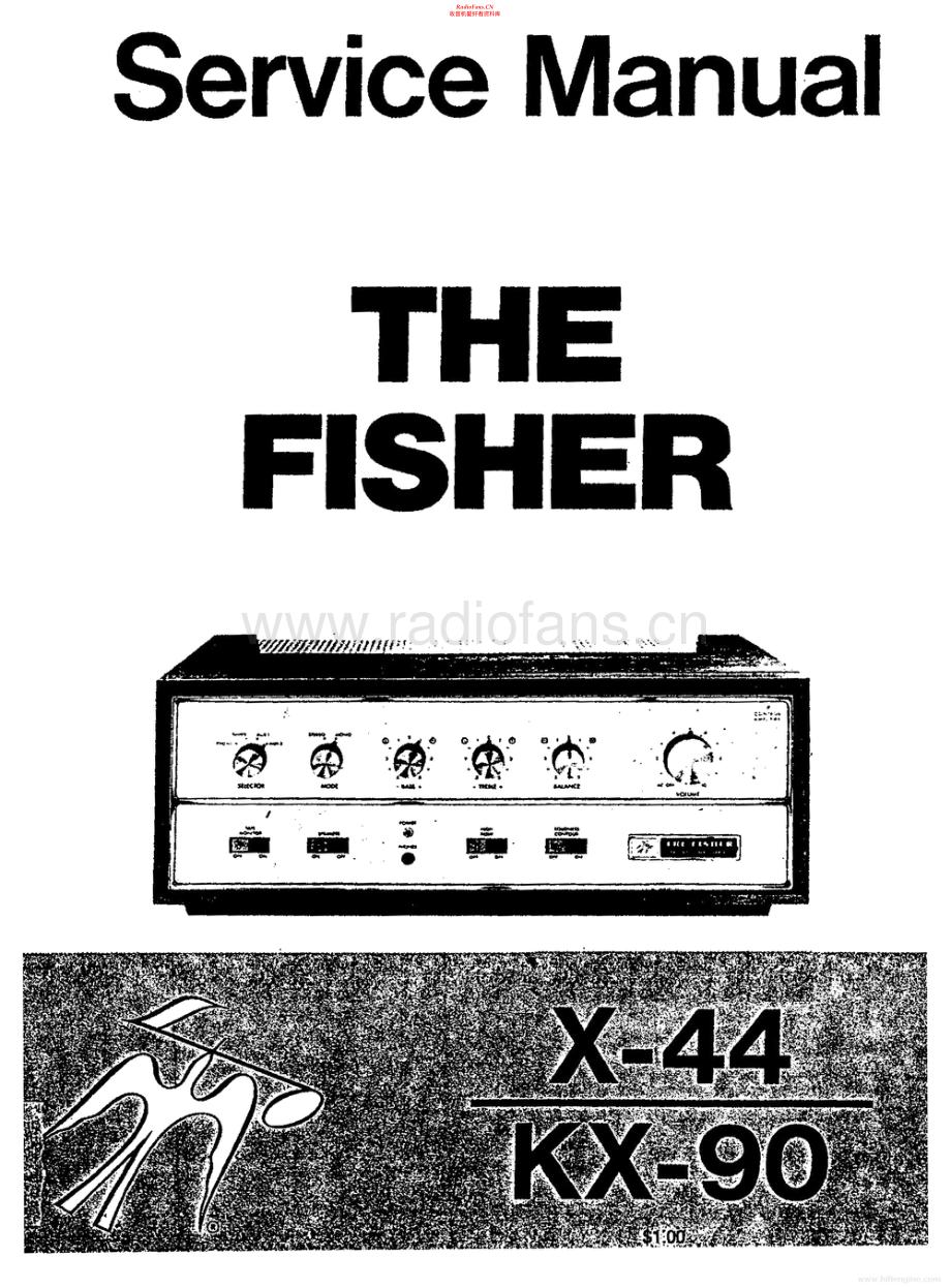Fisher-X44-int-sm维修电路原理图.pdf_第1页