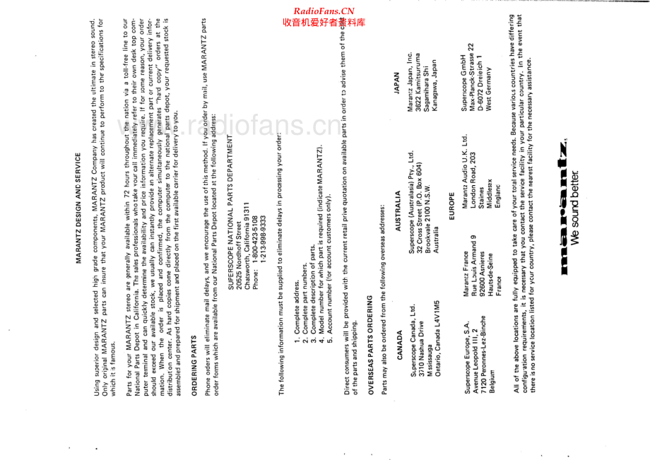 Marantz-PM250-int-sm 维修电路原理图.pdf_第2页