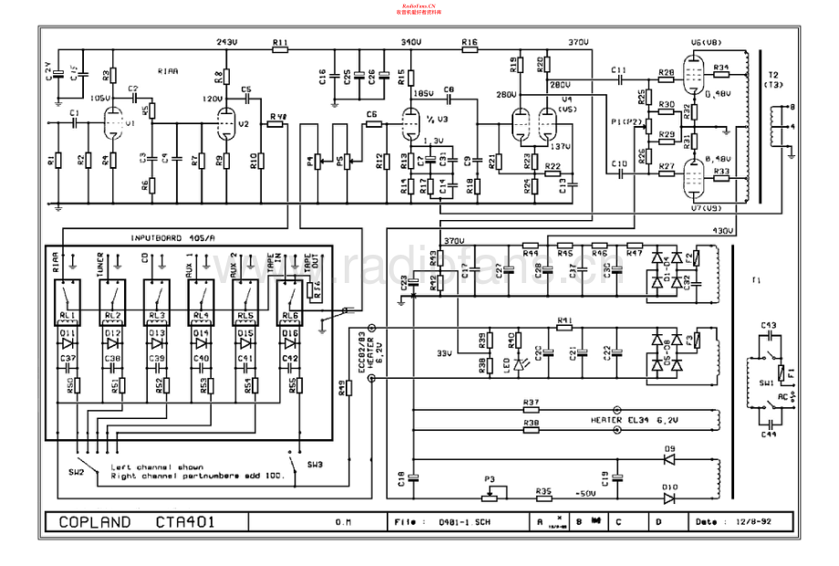 Copland-CTA401-int-sch维修电路原理图.pdf_第1页
