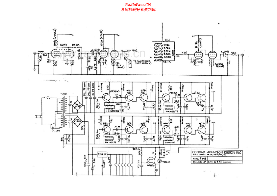 ConradJohnson-PV12-pre-sch维修电路原理图.pdf_第1页