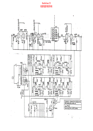ConradJohnson-PV12-pre-sch维修电路原理图.pdf