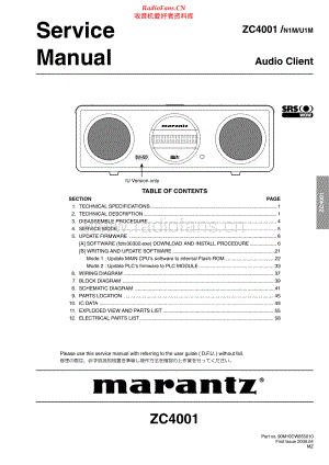 Marantz-ZC4001-ac-sm 维修电路原理图.pdf