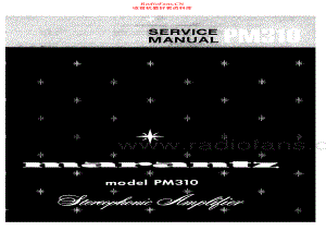 Marantz-PM310-int-sm 维修电路原理图.pdf
