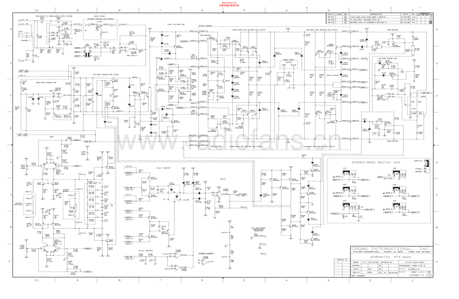 Crown-PT3-pwr-sch维修电路原理图.pdf_第1页
