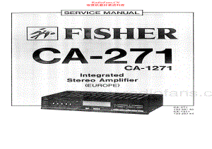 Fisher-CA1271-int-sm维修电路原理图.pdf