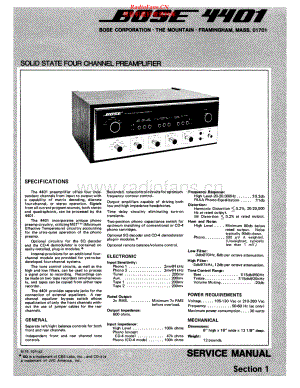 Bose-4401-pre-sm维修电路原理图.pdf