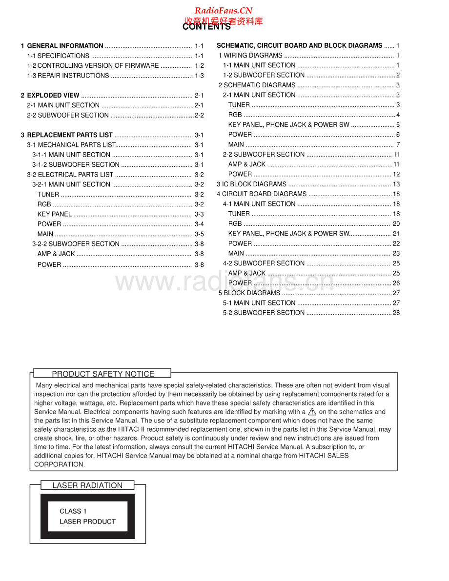 Hitachi-HTDK160S-mc-sm 维修电路原理图.pdf_第2页