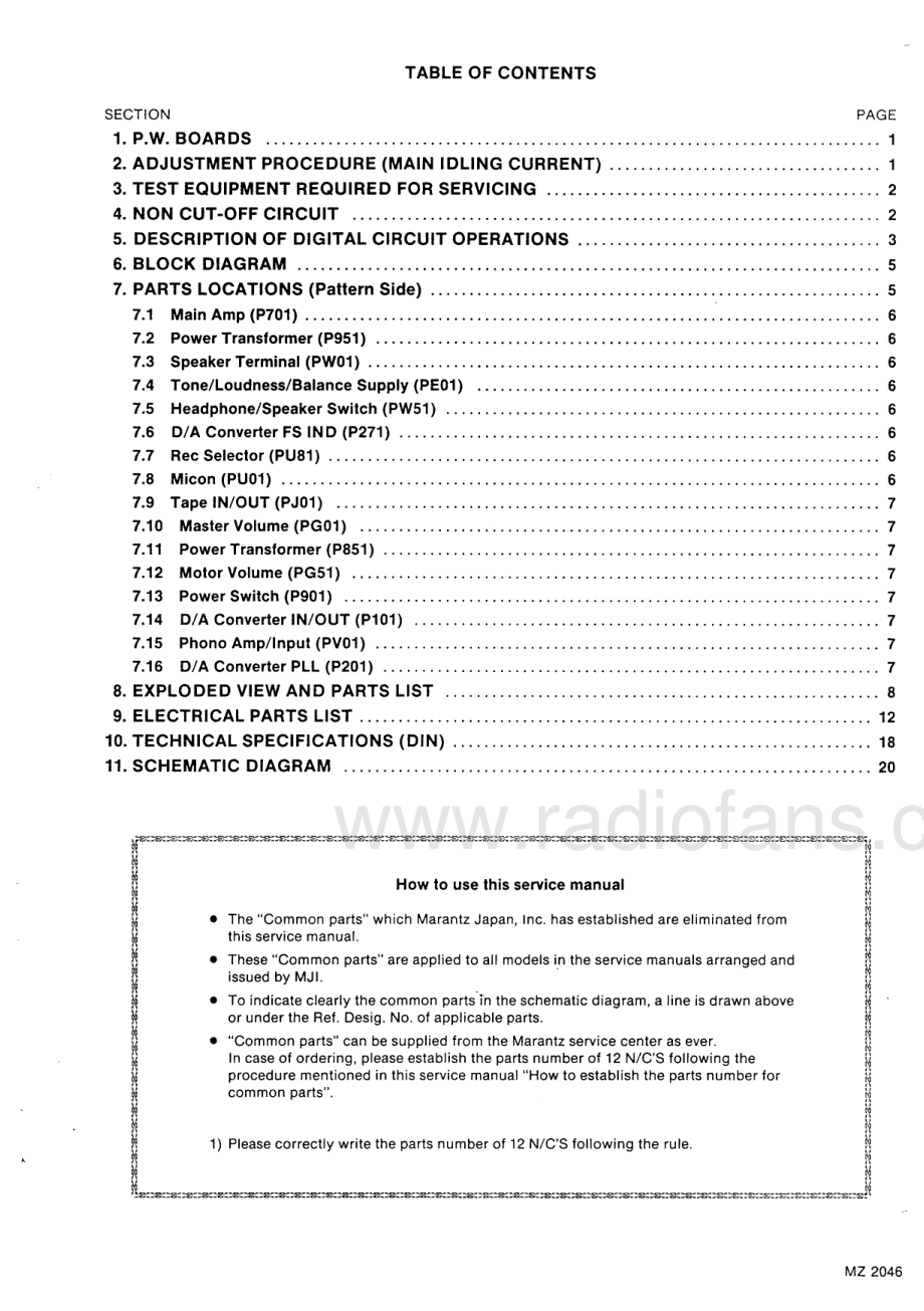 Marantz-PM75-int-sm 维修电路原理图.pdf_第3页