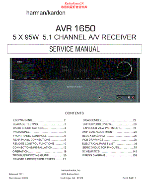 HarmanKardon-AVR1650-avr-sm维修电路原理图.pdf