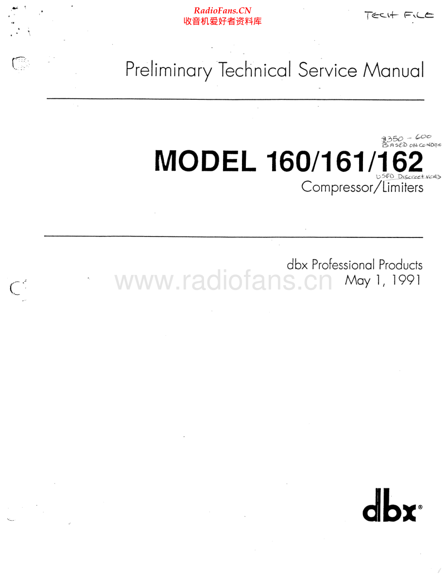 DBX-162-cl-sm维修电路原理图.pdf_第1页