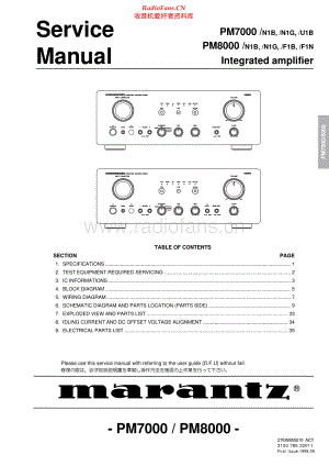 Marantz-PM7000-int-sm 维修电路原理图.pdf