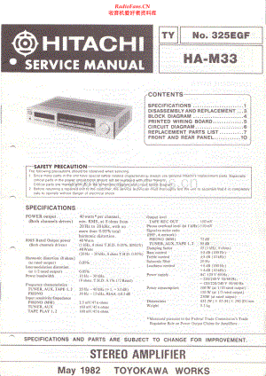 Hitachi-HAM33-int-sm 维修电路原理图.pdf