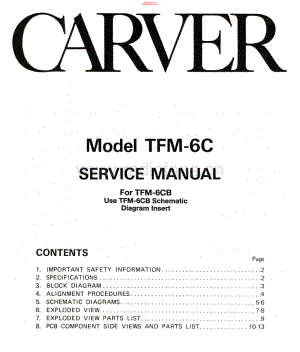 Carver-TFM6C-pwr-sm维修电路原理图.pdf