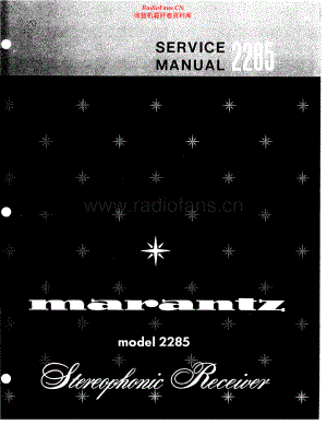 Marantz-2285-int-sm 维修电路原理图.pdf