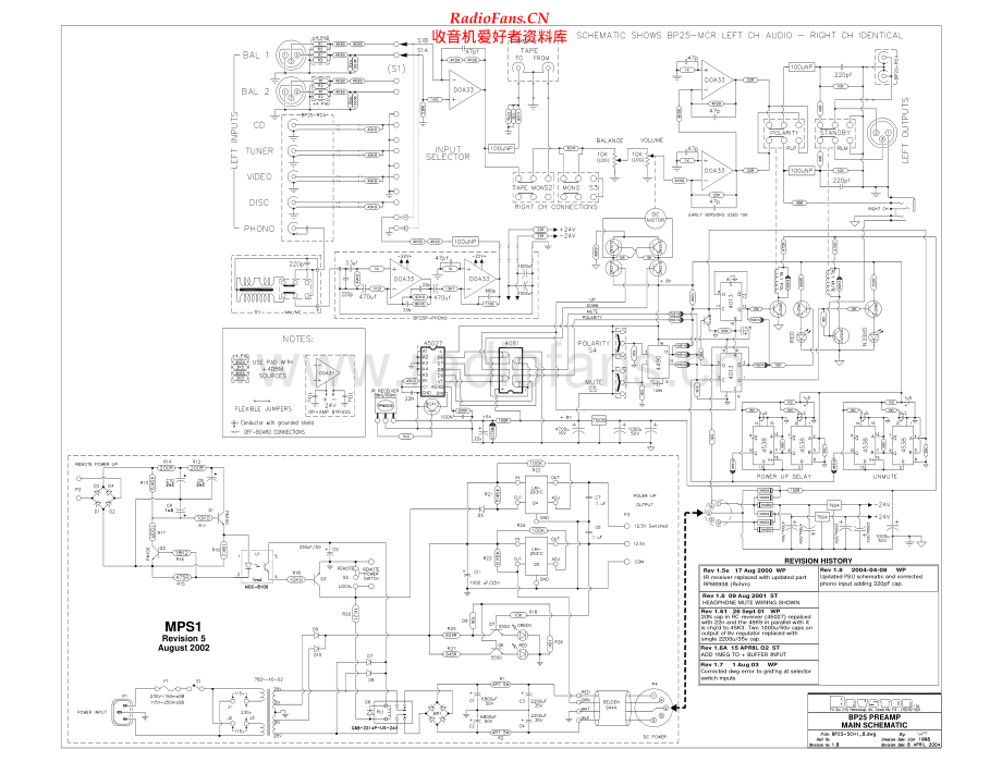 Bryston-BP25-pre-sch维修电路原理图.pdf_第1页
