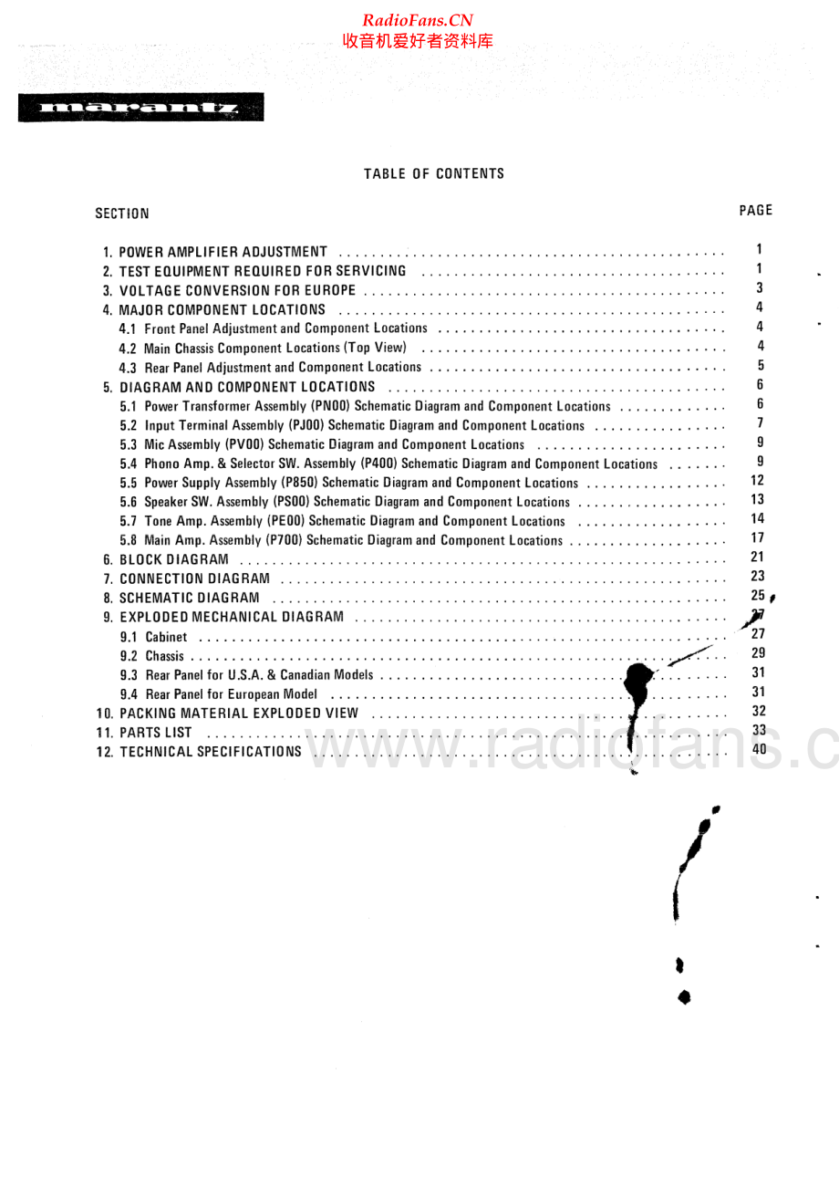 Marantz-1122DC-int-sm 维修电路原理图.pdf_第2页
