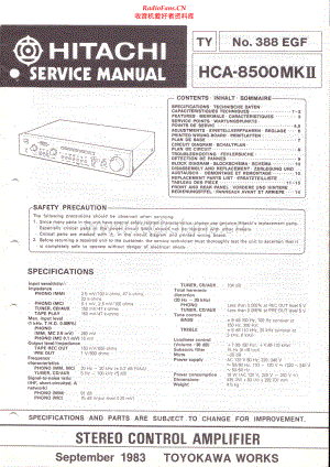 Hitachi-HCA8500_MK3-pre-sm 维修电路原理图.pdf