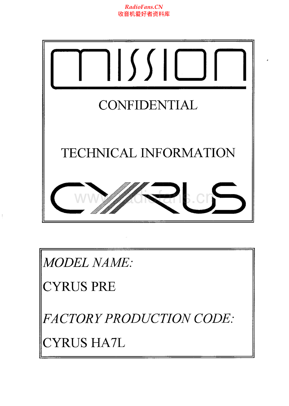 Cyrus-PRE-pre-sm维修电路原理图.pdf_第1页