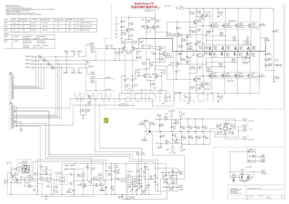 Crown-XLS202-pwr-sch维修电路原理图.pdf_第1页