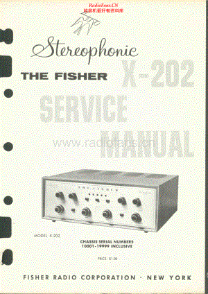 Fisher-X202-int-sm维修电路原理图.pdf