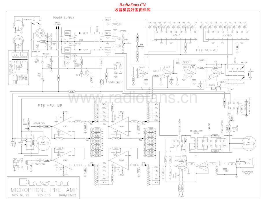 Bryston-BMP2-mic-pre-sch维修电路原理图.pdf_第1页