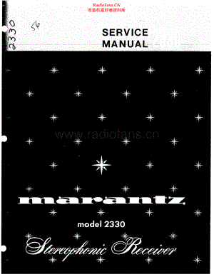 Marantz-2330-int-sm 维修电路原理图.pdf