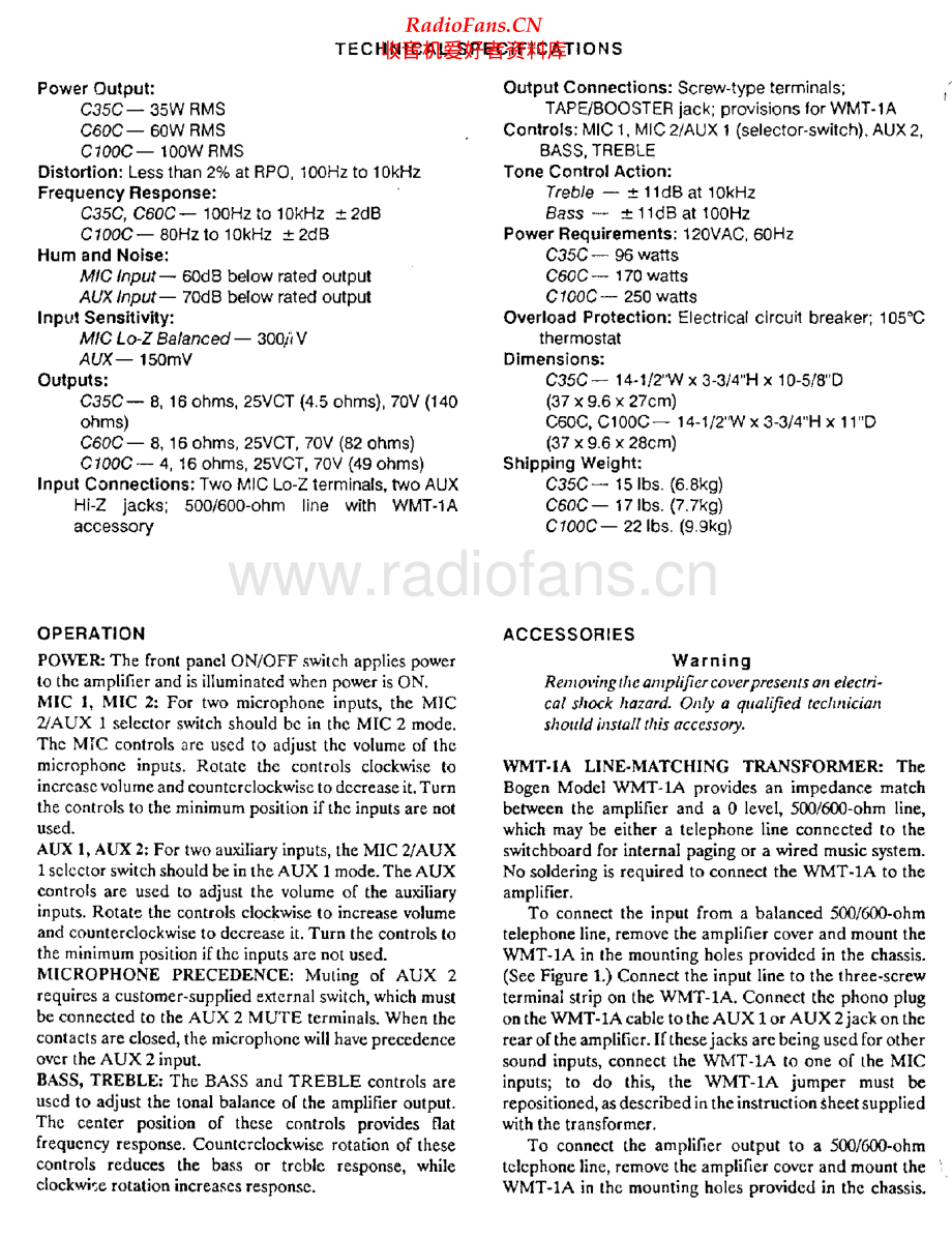 Bogen-C60C-pa-sm维修电路原理图.pdf_第2页