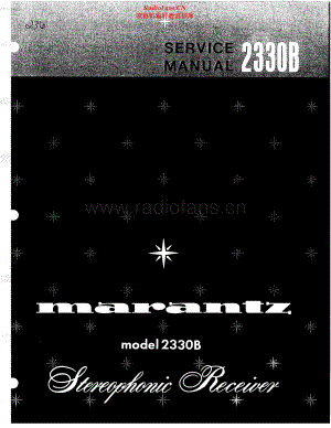 Marantz-2330B-int-sm 维修电路原理图.pdf