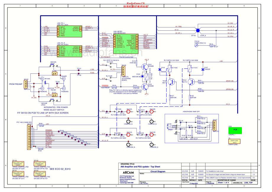 Cambridge-L990CT-int-sch维修电路原理图.pdf_第1页