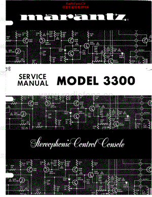 Marantz-3300-int-sm 维修电路原理图.pdf