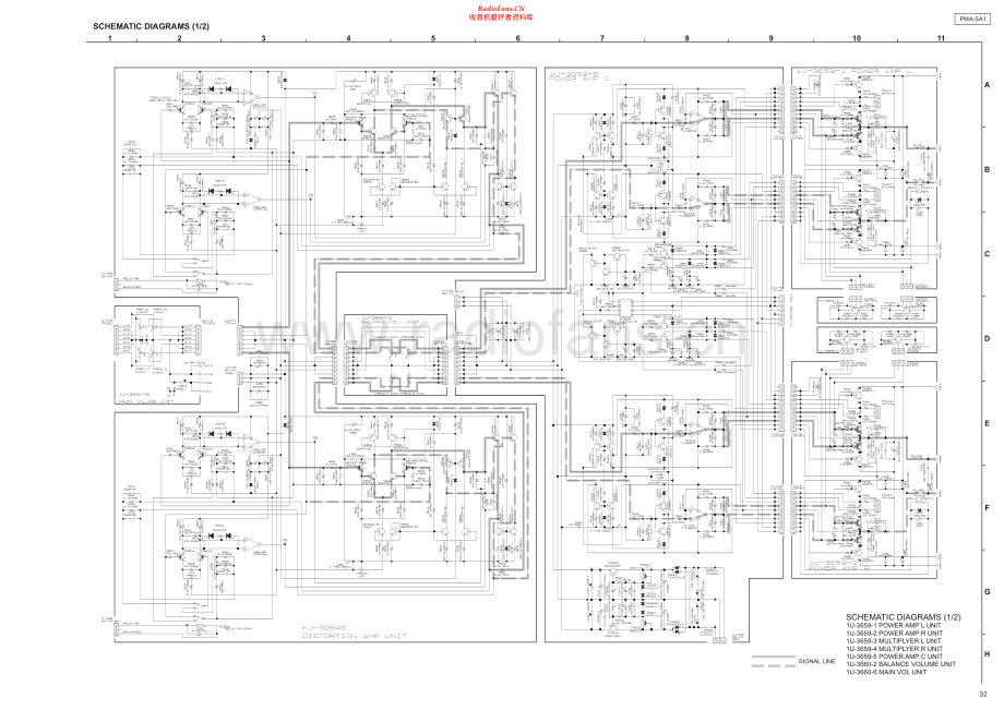 Denon-PMASA1-int-sch维修电路原理图.pdf_第1页