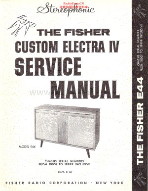 Fisher-E44-mc-sm维修电路原理图.pdf